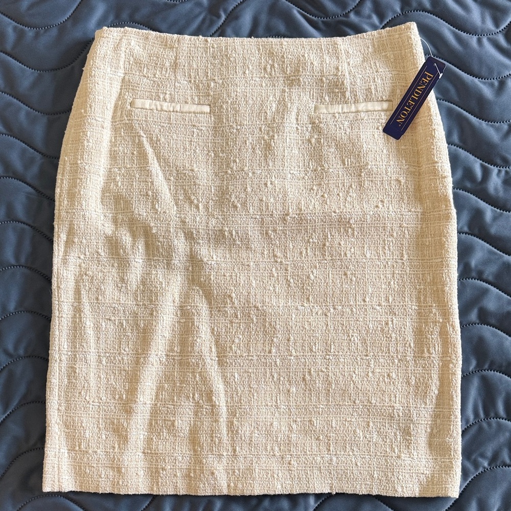 Pendleton Cream Women's Pencil Skirt